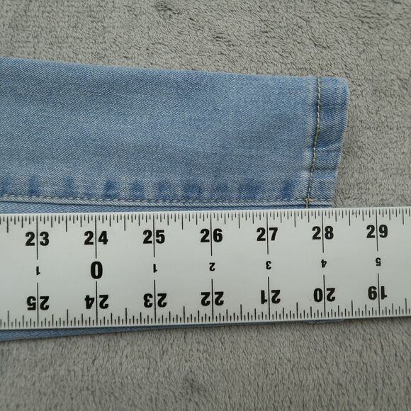 YMI Jeans Junior's Size 3 Blue High-Rise Skinny Denim Pants 28" Inseam Stretch - Picture 3 of 16